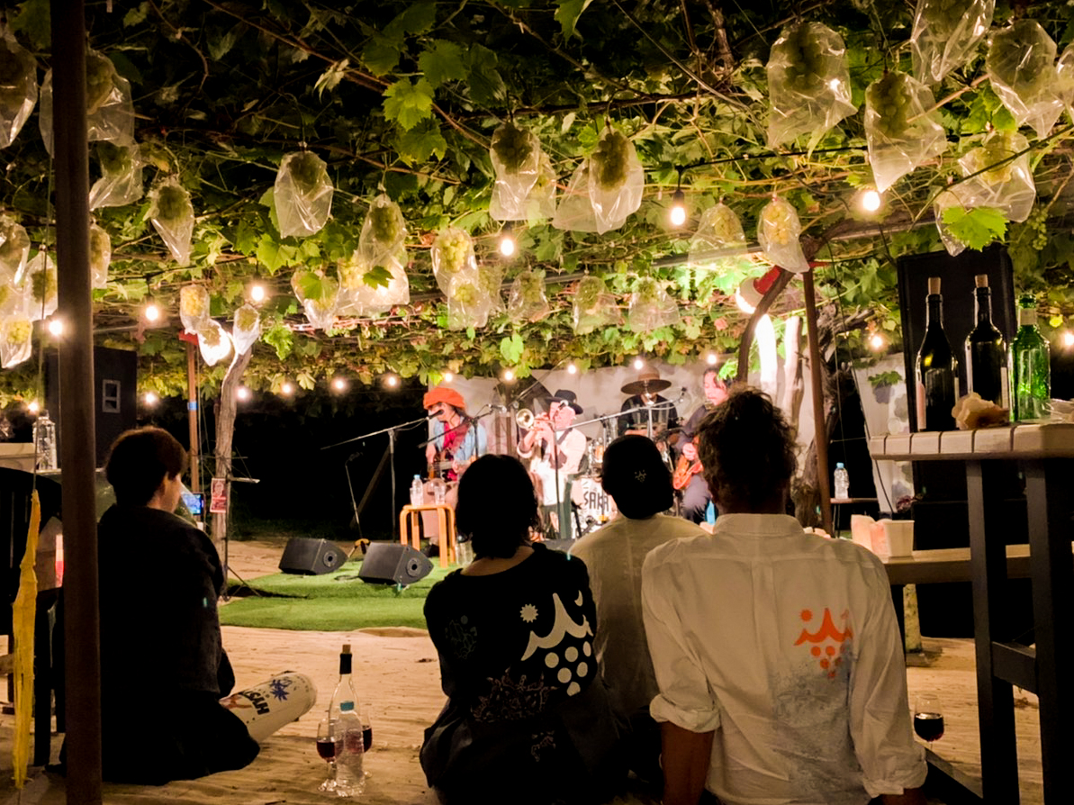 Graceful Grape2020』Mitch×韻シストBAND | やまふじぶどう園 | 富山市婦中町