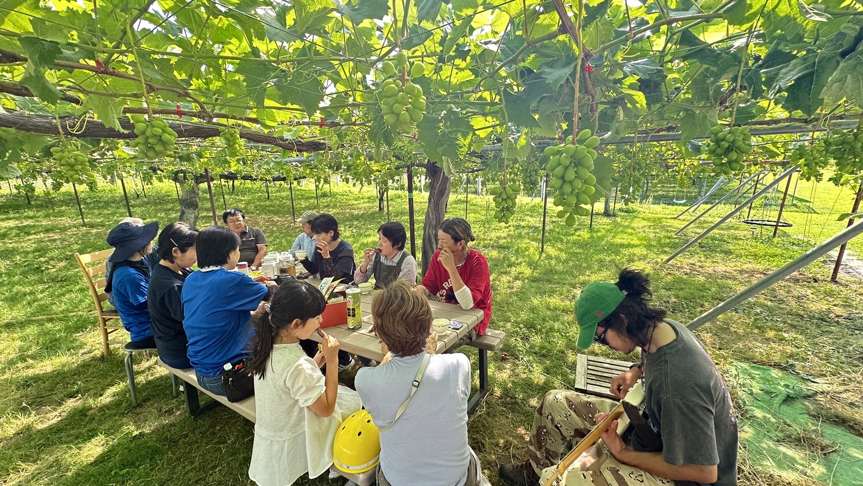 やまふじぶどう園の「おやつタイム」のこと【社長日記】 | やまふじ
